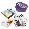 Heart Custom Round Playing Cards